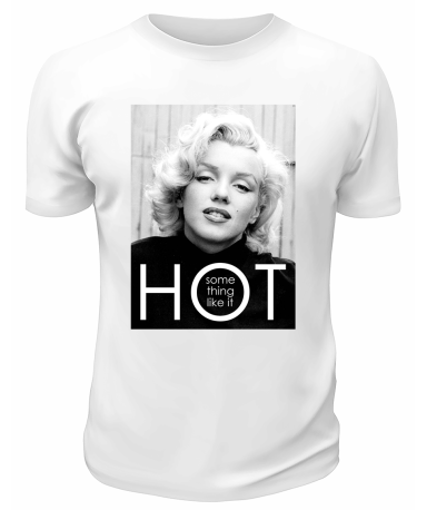 Футболка белая  Hot