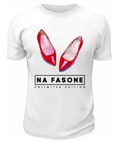 Футболка белая  Na Fasone