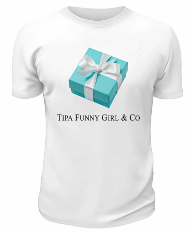 Футболка белая  Tipa Funny Girl & Co