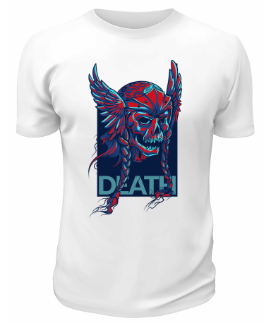 Футболка белая  Death
