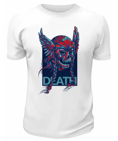 Футболка белая  Death