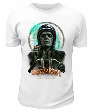 Футболка белая  Undead Rider