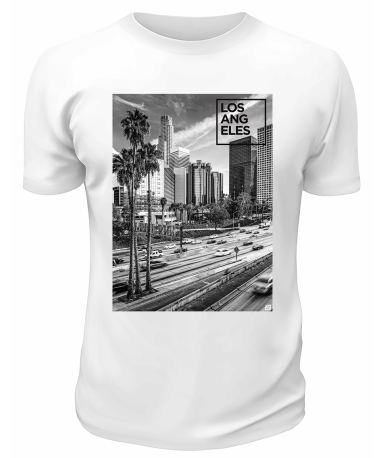 Футболка белая Los angeles