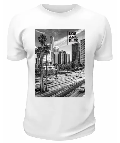 Футболка белая Los angeles