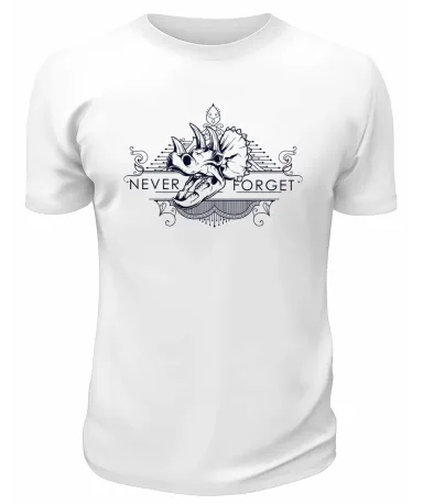 Футболка белая Never Froget