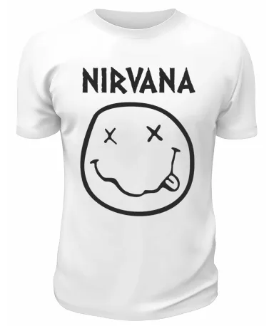 Футболка белая  Nirvana