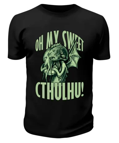 Футболка черная Oh my sweet