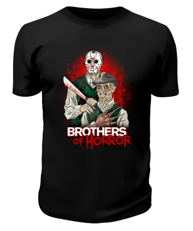 Футболка черная Brothers horror
