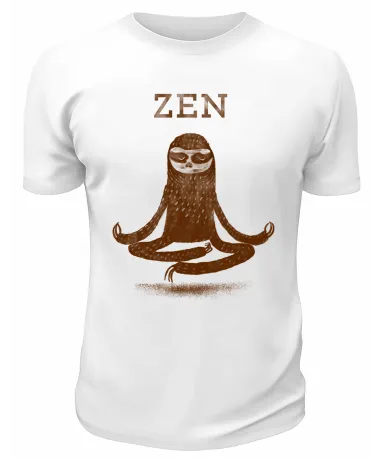 Футболка белая ZEN