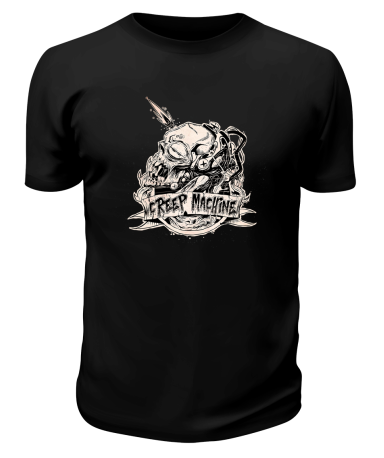 Футболка черная Creep Machine