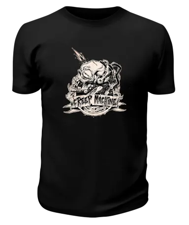 Футболка черная Creep Machine