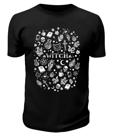 Футболка черная Witch