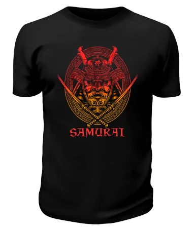 Футболка черная Samurai