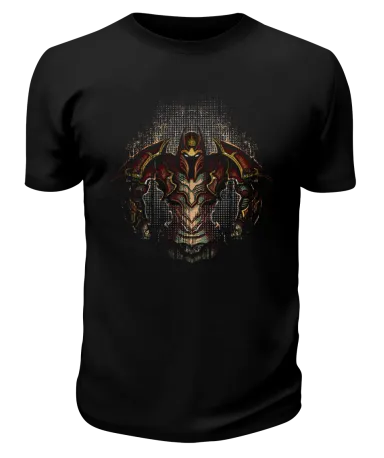 Черная футболка Dragon Knight