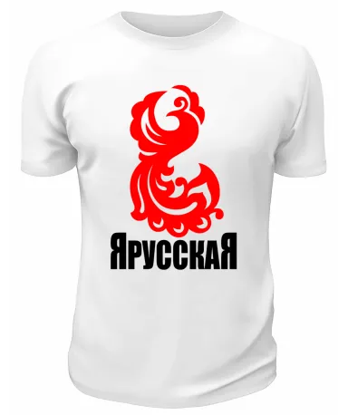 Футболка белая  Я Русская