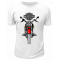 Футболка белая  Motor Cicles