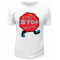 Футболка белая  Stop
