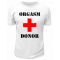 Футболка белая  мужская Orgasm Donor