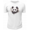Футболка белая  Малыш панда