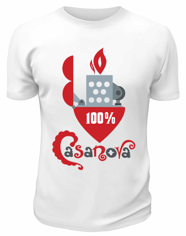 Футболка белая  Casanova