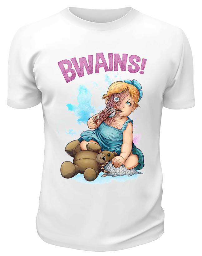 Футболка белая Bwains