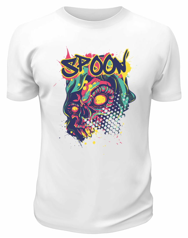 Футболка белая Spoon