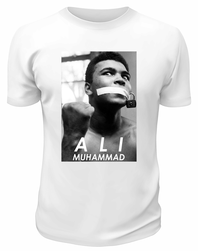 Футболка белая  Ali Muhammad