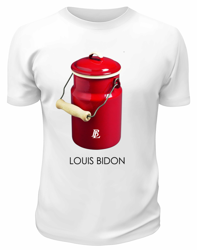 Футболка белая  Louis Bidon