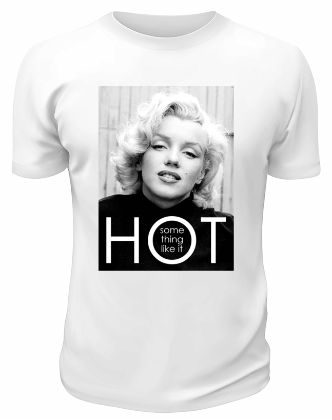 Футболка белая  Hot