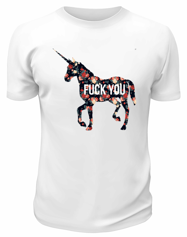 Футболка белая  Fuck You