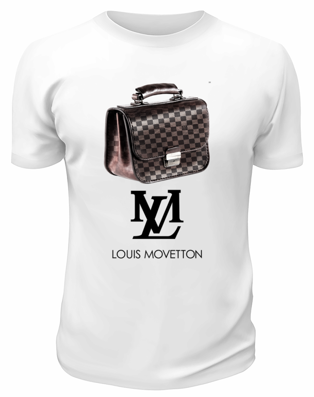 Футболка белая  Louis Movetton