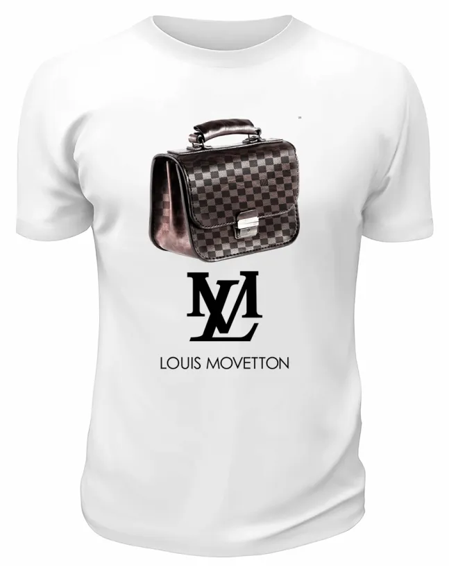 Футболка белая  Louis Movetton