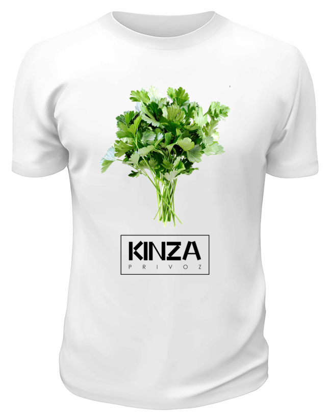 Футболка белая  Kinza