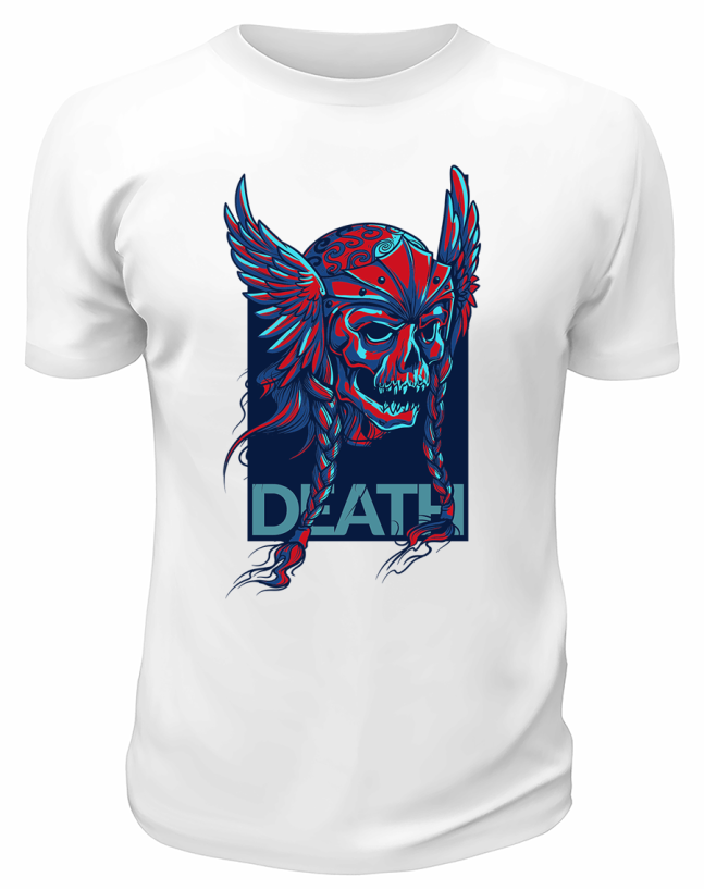 Футболка белая  Death