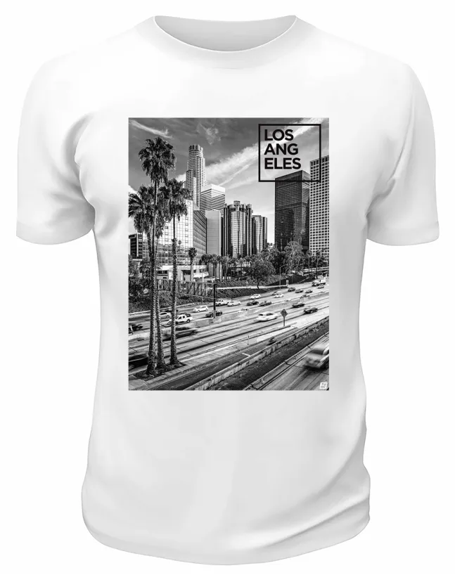 Футболка белая Los angeles