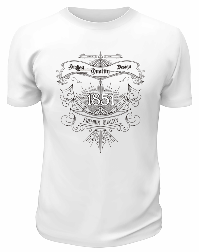 Футболка белая  1851