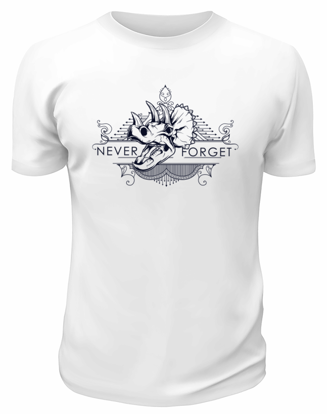Футболка белая Never Froget