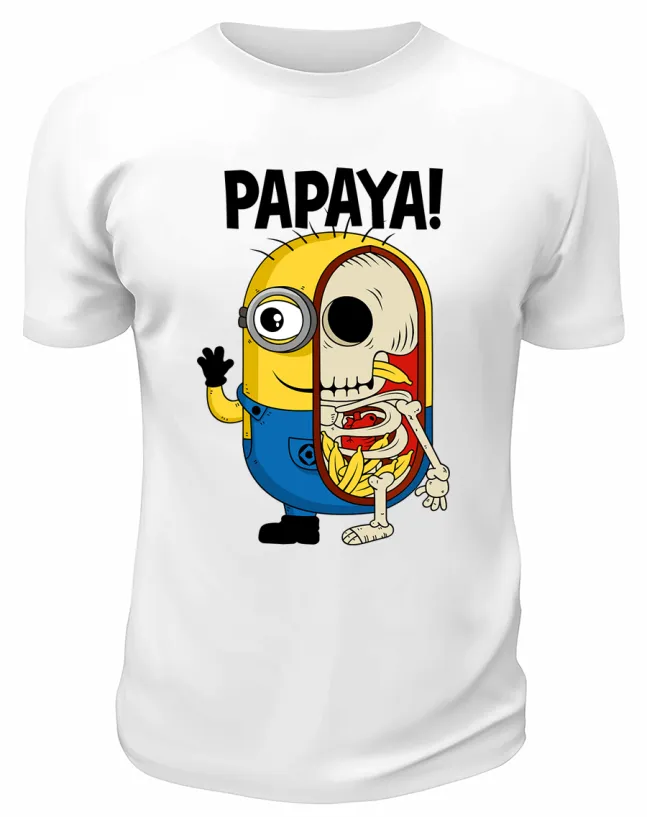Футболка белая  Papaya