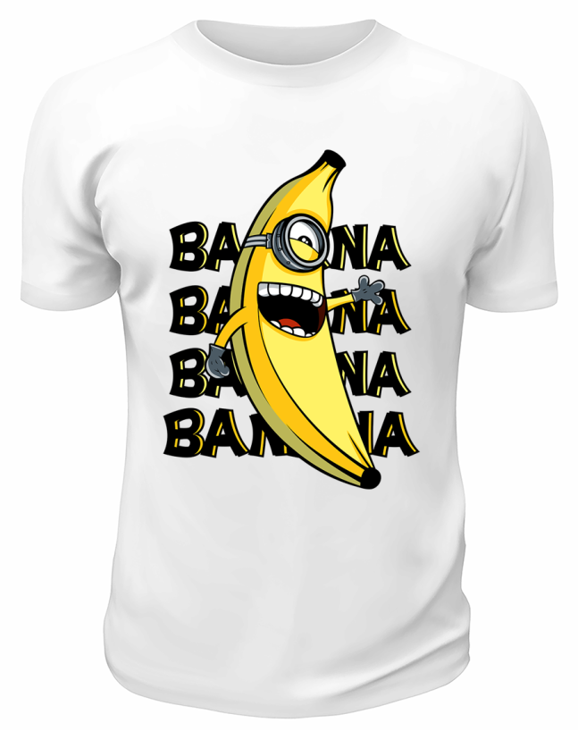Футболка белая  Banana