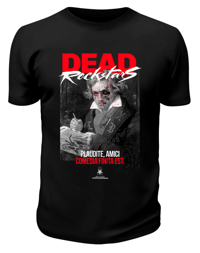Футболка черная Dead rockstars