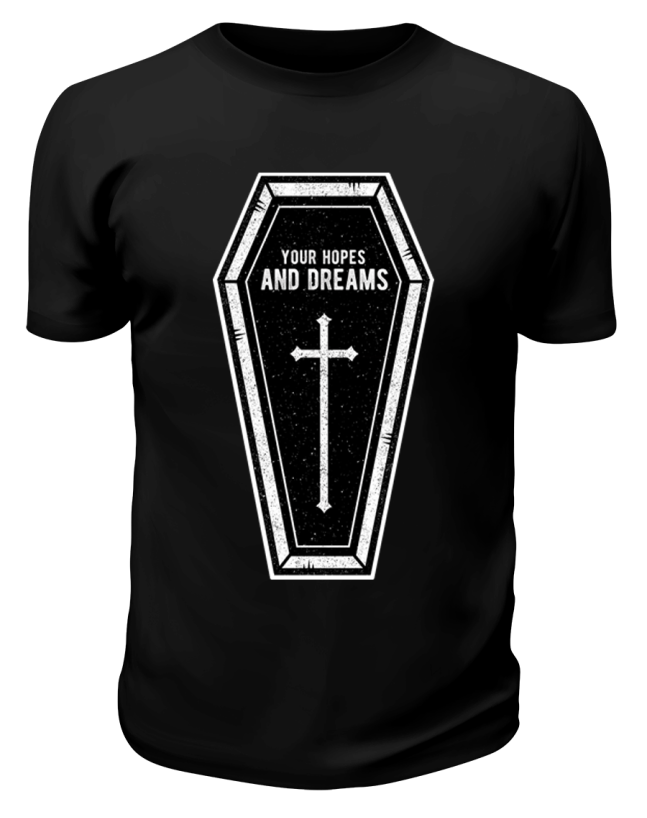 Футболка черная Your hope and dreams