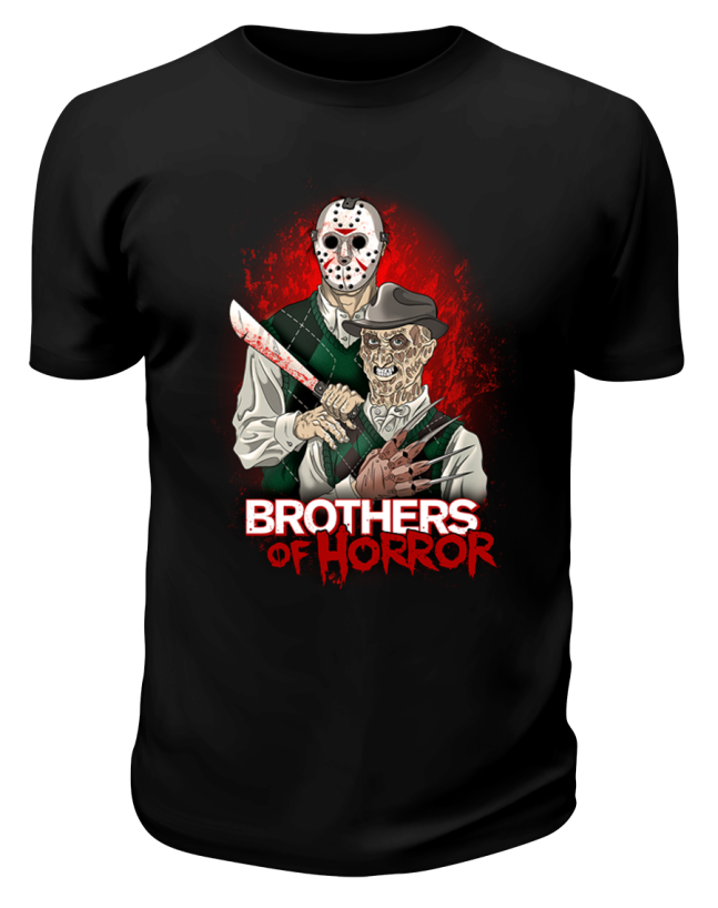 Футболка черная Brothers horror