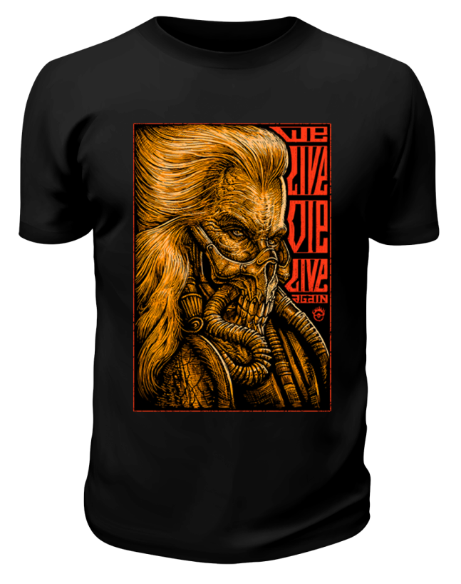 Футболка черная Immortan joe