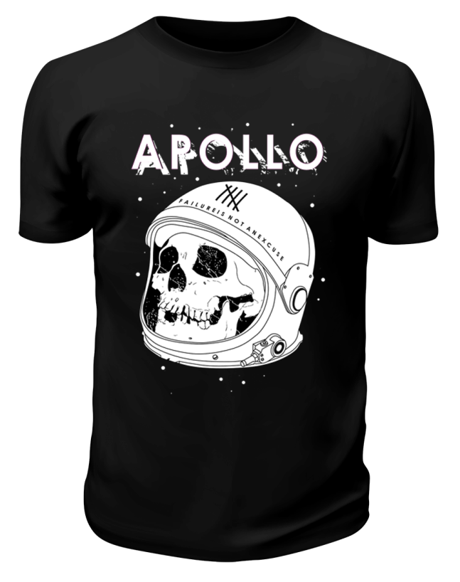 Футболка черная Apollo