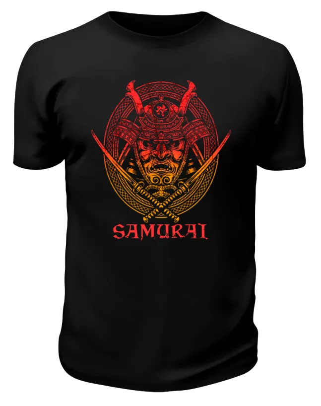 Футболка черная Samurai