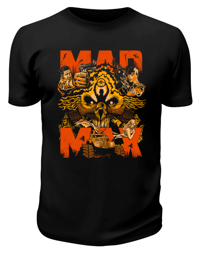 Футболка черная Mad max