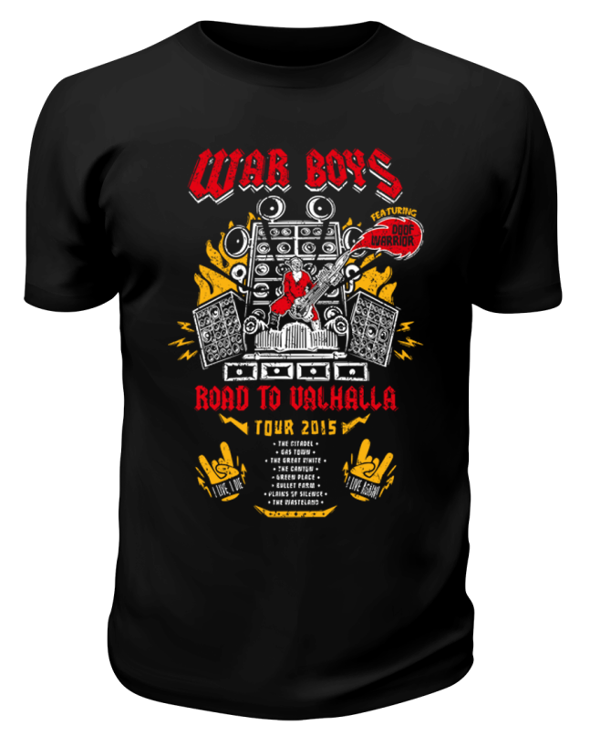 Футболка черная War boys