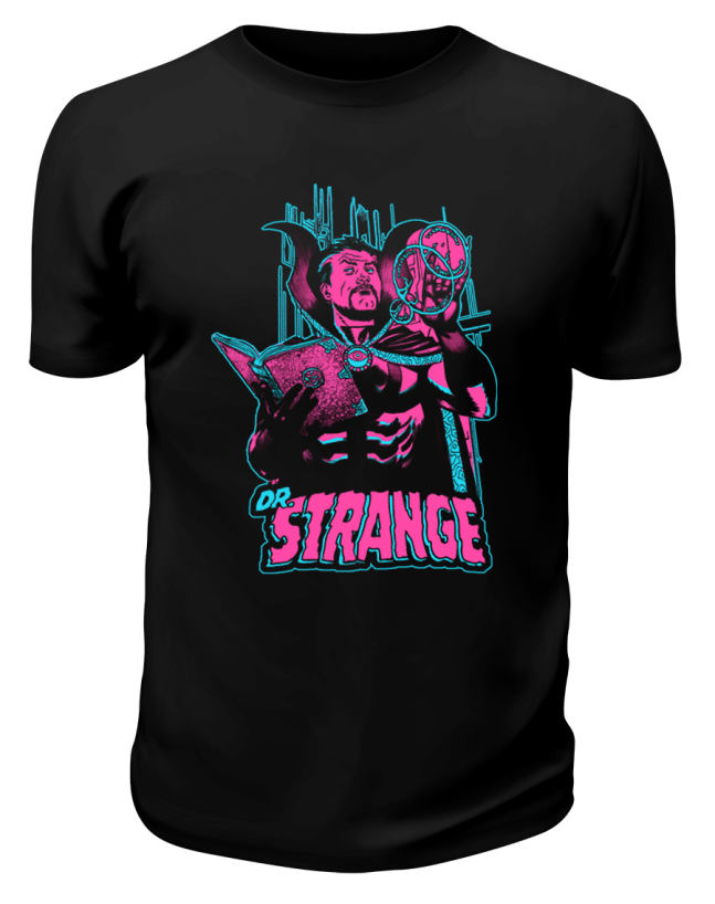 Черная футболка Dr strange