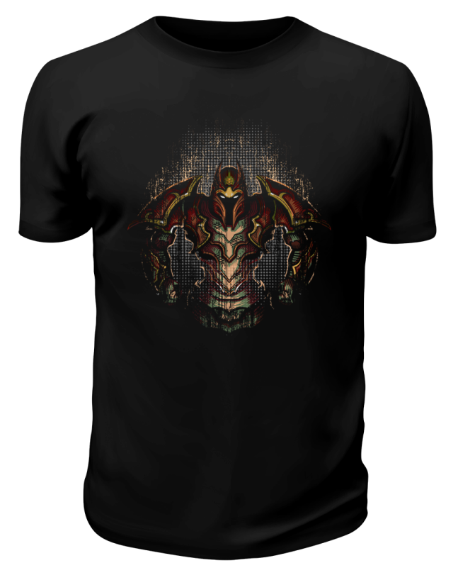Черная футболка Dragon Knight