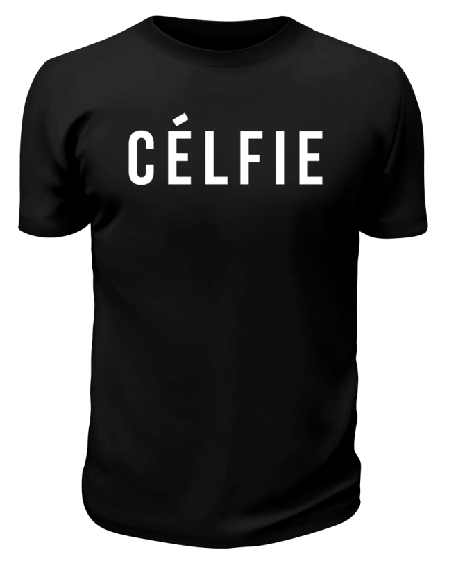 Футболка черная Celfie